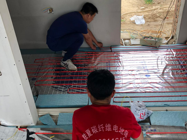 碳纖維地(dì)暖施工(gōng)案例